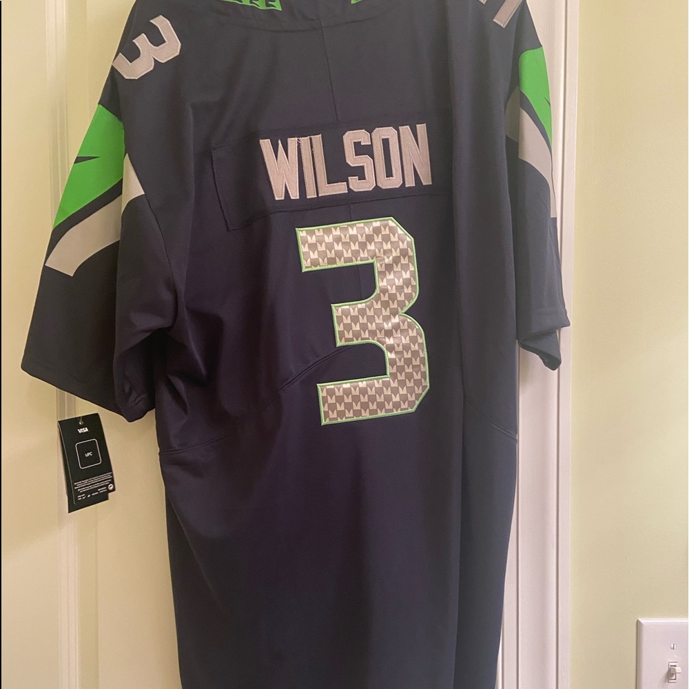 NWT Russel Wilson Seattle Seahawks Jersey Sz XL